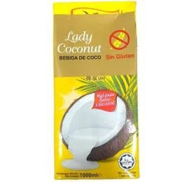 Lady Coconut Crema de coco- tetrapack 1 L x 12 Un